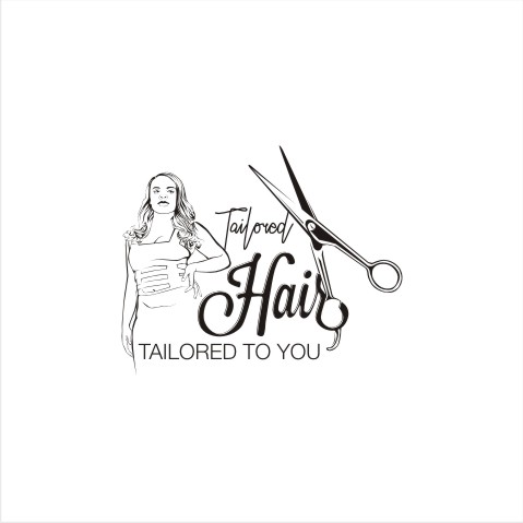 Logo Design by nutu for Tailored Hair  | Design #19681094