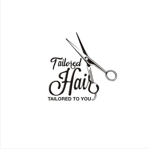 Logo Design by nutu for Tailored Hair  | Design #19701738