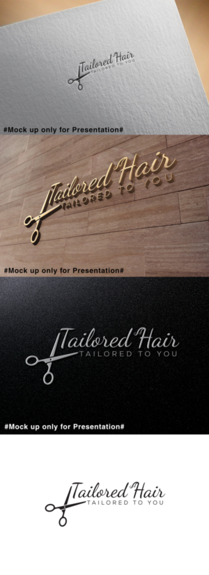 Logo Design by designmind78 for Tailored Hair  | Design: #19684714