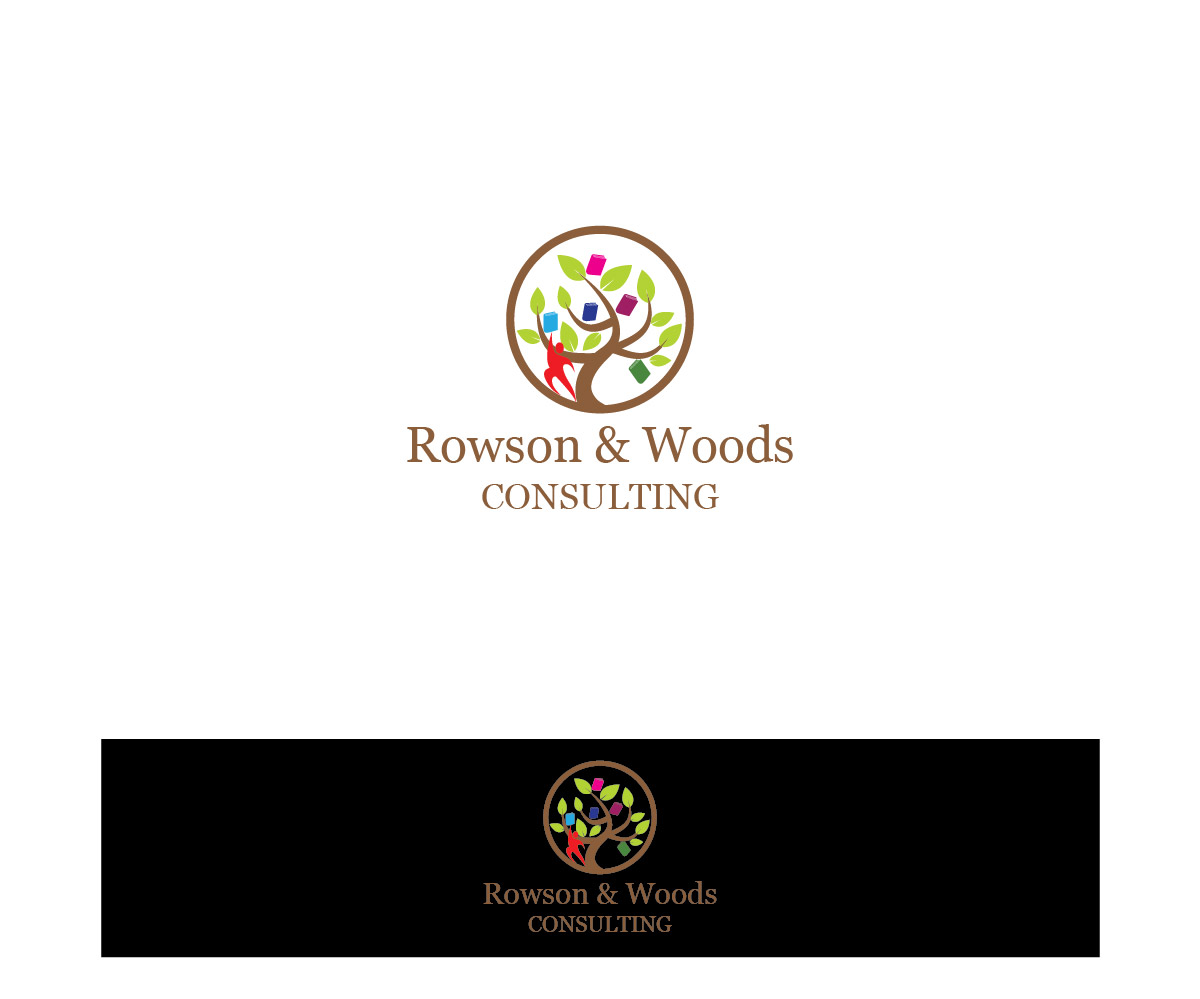 Diseño de Logo por Isnah Logo para Rowson & Wood Consulting | Diseño #19685354