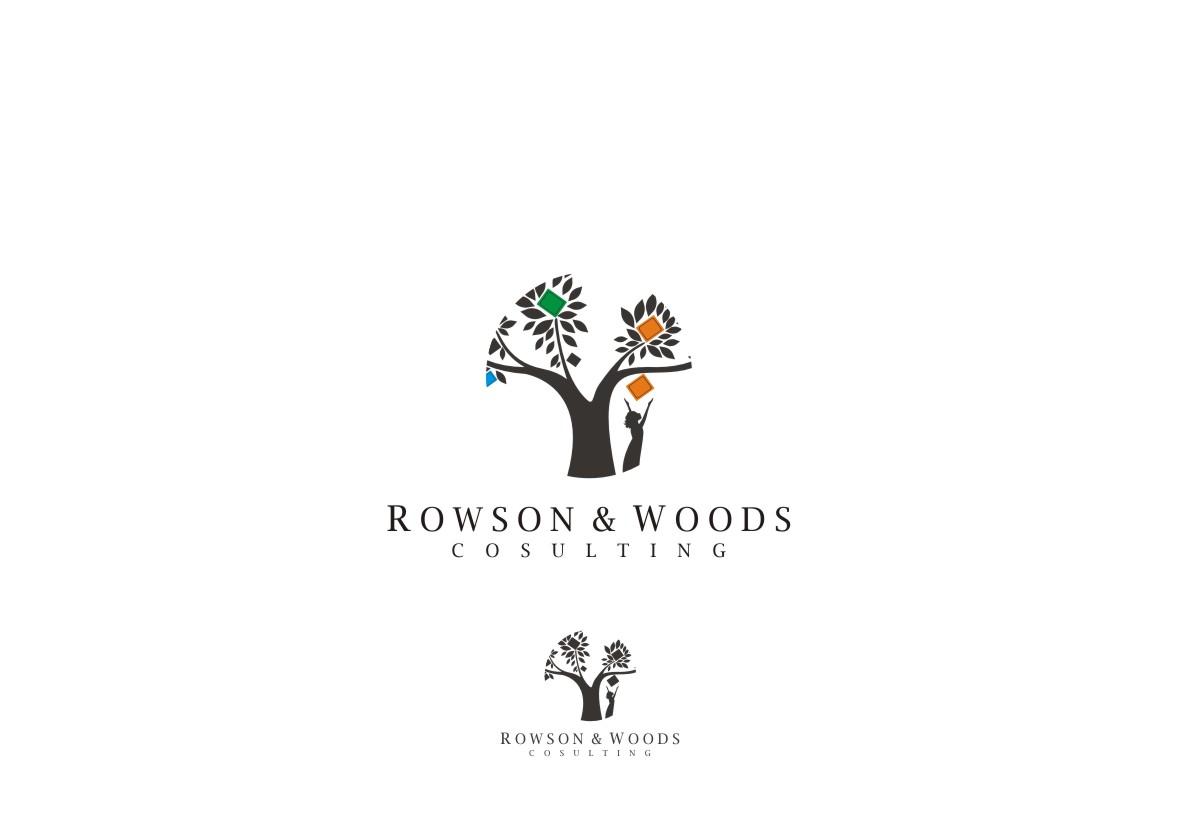 Logo Design by rgrider for Rowson & Wood Consulting | Design #19681812