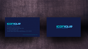 Diseño de Tarjeta de Presentación por designbytristan para Iconique Music Group | Diseño #2901674