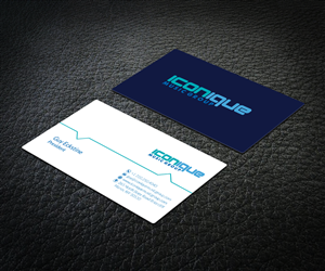 Business Card Design by Radu Borzea for Iconique Music Group | Design: #2918548