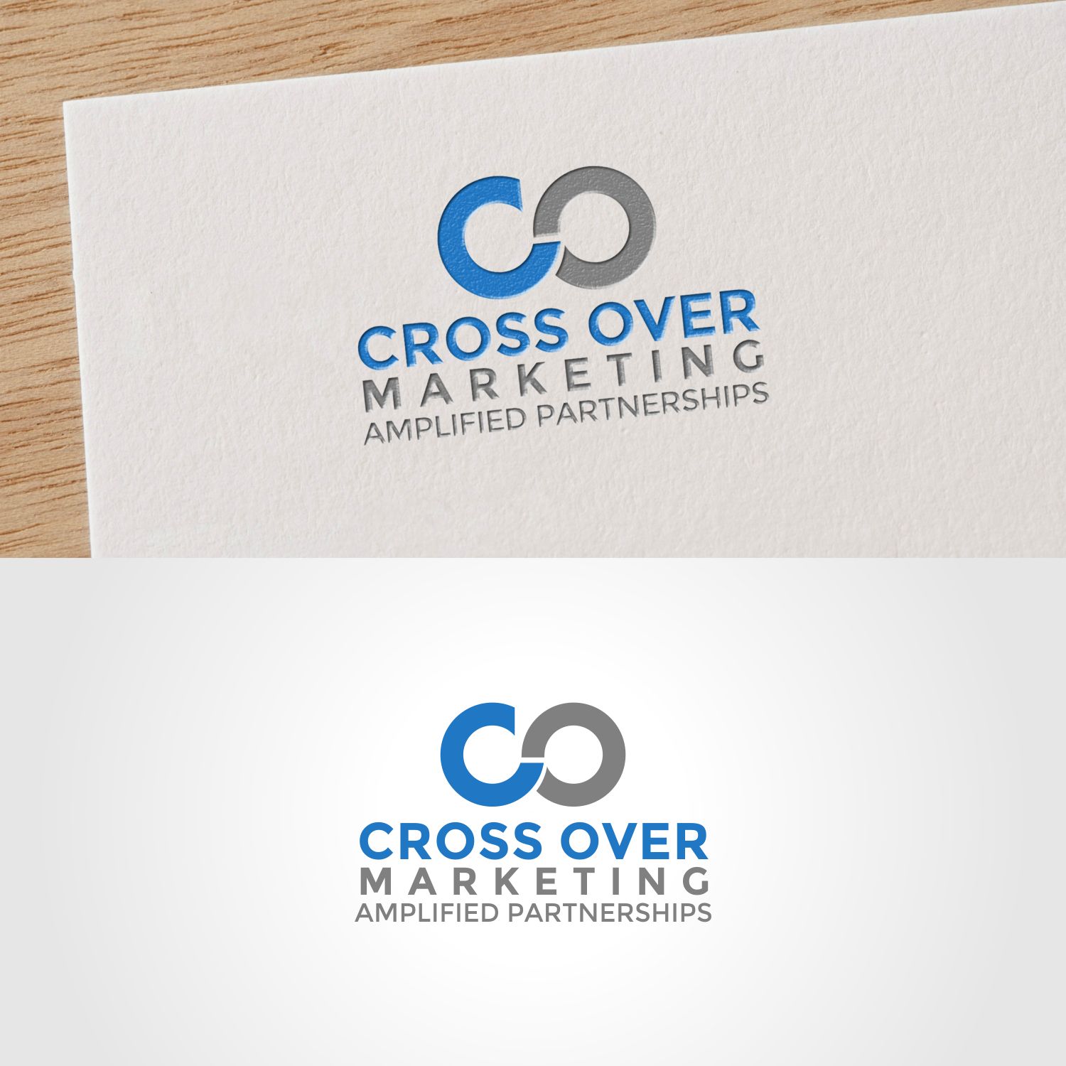 Logo-Design von Joenet Jayawarna für Cross Over Marketing | Design #19687299