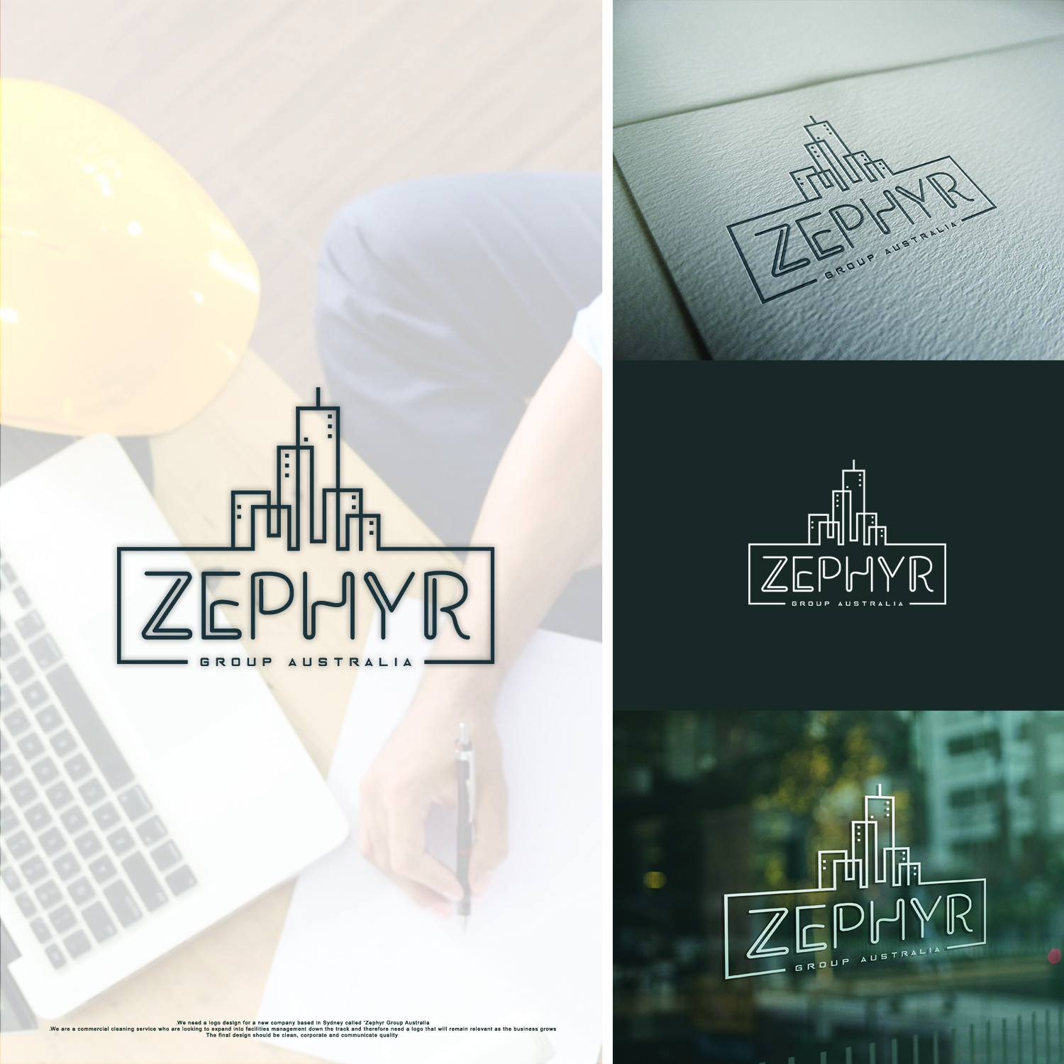 Logo Design by Koshama for Zephyr Group Australia | Design #19734772