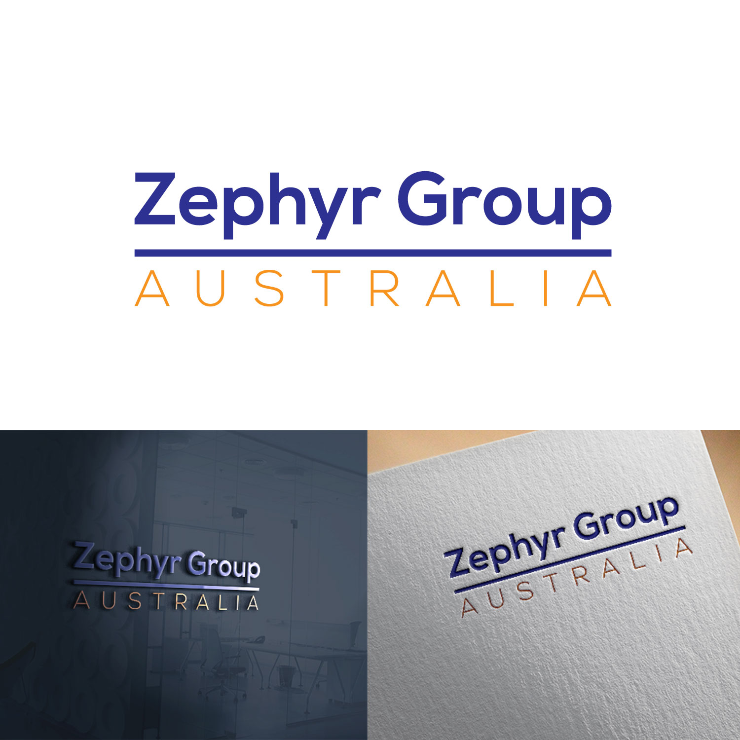 Diseño de Logo por Tonmoyy para Zephyr Group Australia | Diseño #19740224