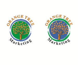 Logo Design by Positive Frame works for Orange Tree Marketing | Design #19716773