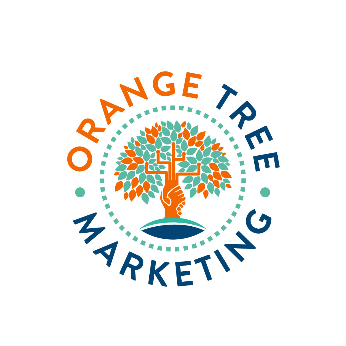 Logo Design by michellefrances for Orange Tree Marketing | Design #19714484