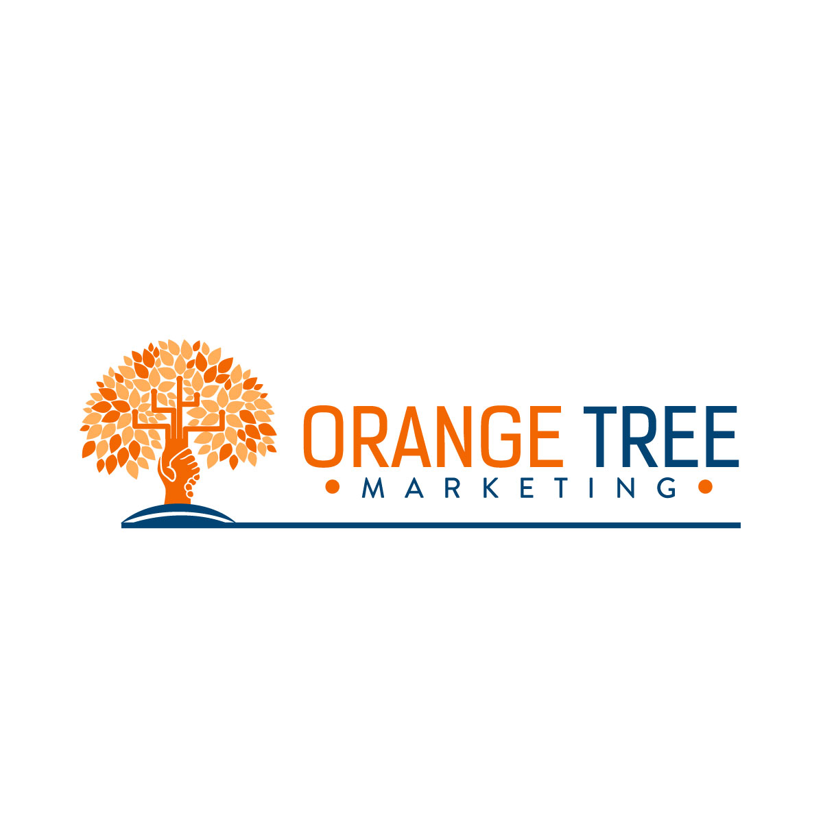 Logo Design by michellefrances for Orange Tree Marketing | Design #19714500