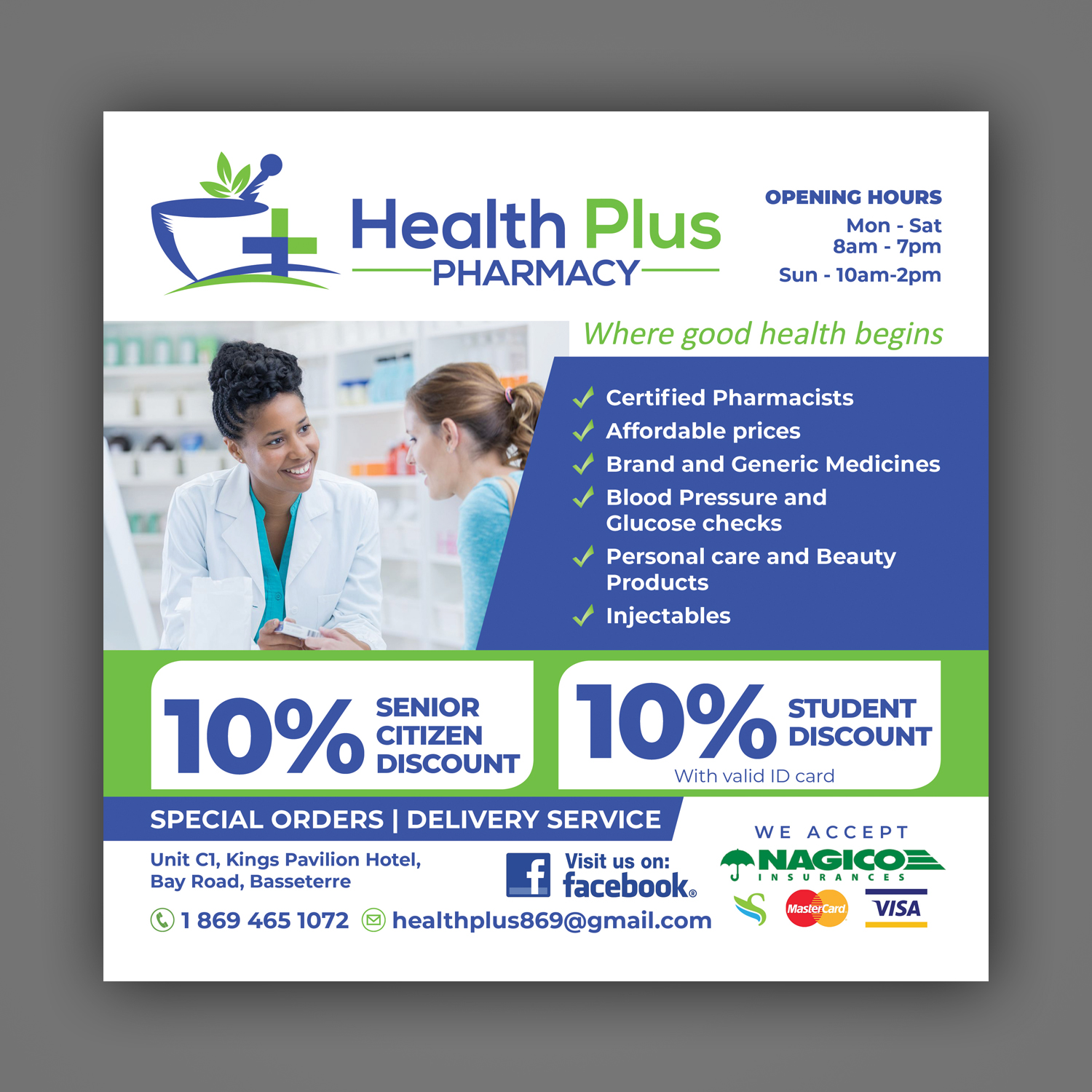 Flyer Design by Mariyam Khan for PrimeHealth Medical | Design #19892641