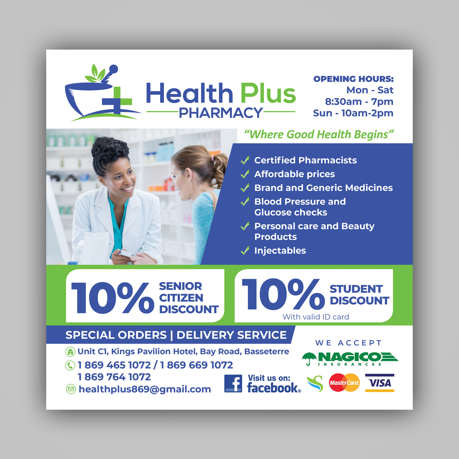 Flyer-Design von Mariyam Khan für PrimeHealth Medical | Design #19939133