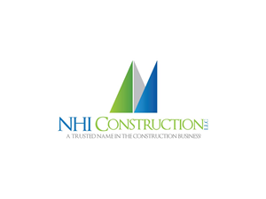Logo Design by creativebug for  NHI Construction LLC  | Design: #2919786