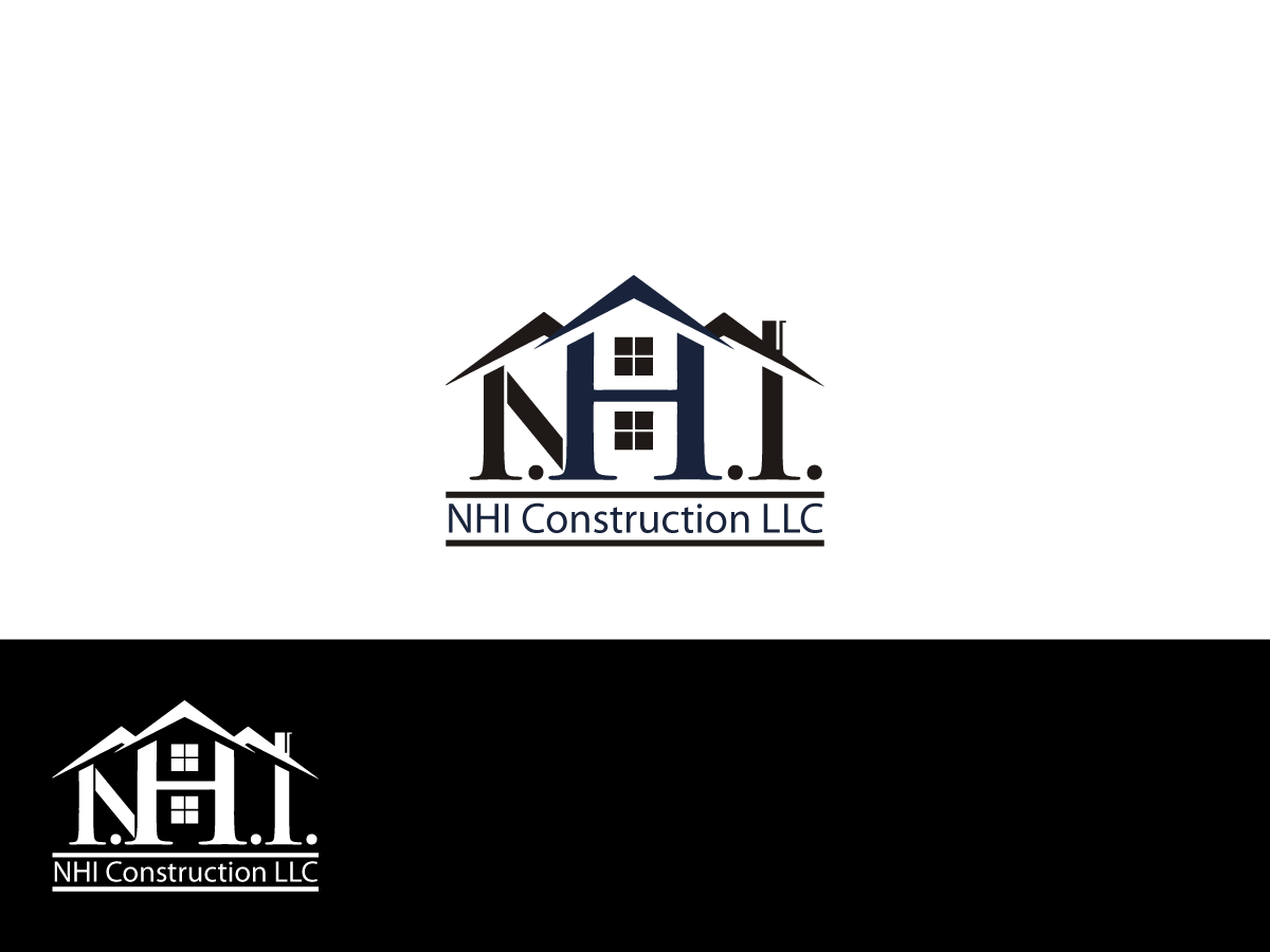 Logo Design by Anyl Thapa for  NHI Construction LLC  | Design #2965953