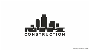 Logo Design by IMAGE SOLUTION for  NHI Construction LLC  | Design: #2904688