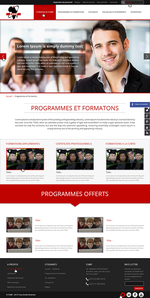 Web Design by xupersoft for this project | Design #2922738