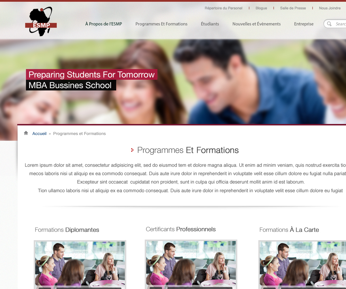 Web Design by Pabloravel for this project | Design #2916854