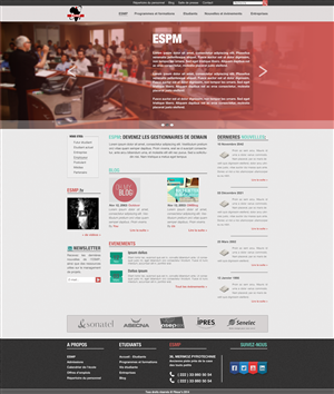 Web Design par pikours pour ce projet | Design #2954009