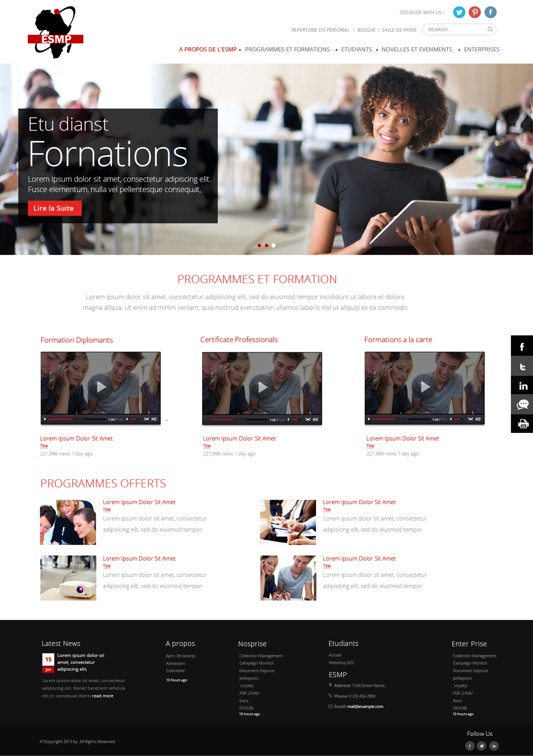 Web Design by OM for this project | Design #2958435