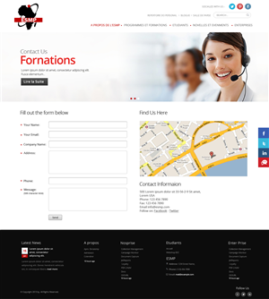 Web Design by OM for this project | Design: #2965700