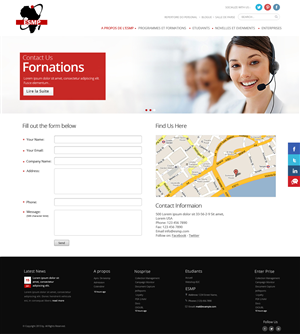 Web Design by OM for this project | Design: #3000512