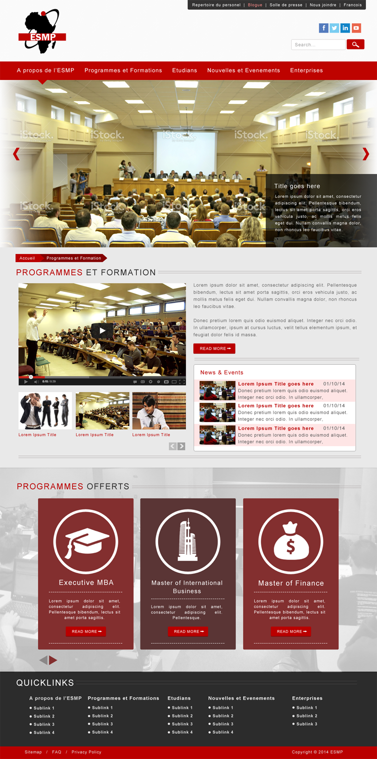 Web Design by JM for this project | Design #2912195