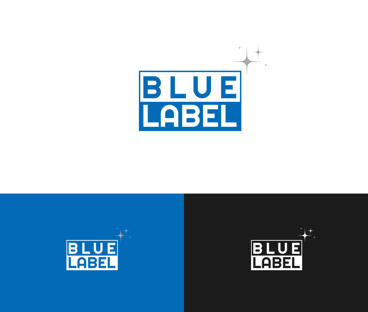 Logo Design by Pixel Desert for Blue Label | Design #19701370