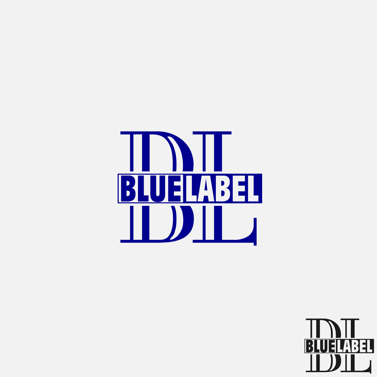 Logo Design by Martel Weweje for Blue Label | Design #19714109