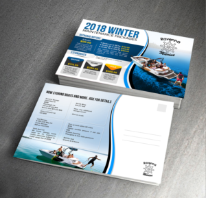 Postcard Design by creative.bugs for Ravenna Marine | Design: #19695057
