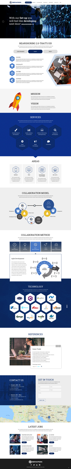 Diseño Web por pb para Serapion GmbH | Diseño: #19709051