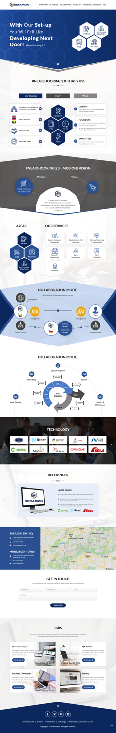 Diseño Web por pb para Serapion GmbH | Diseño: #19709053