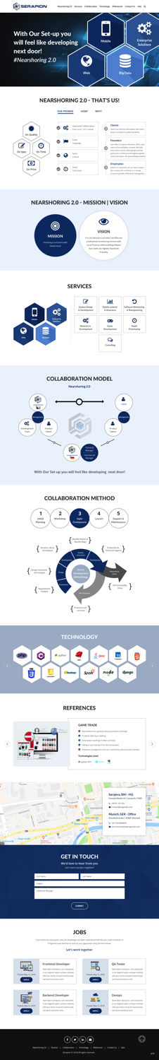 Diseño Web por pb para Serapion GmbH | Diseño #19709054