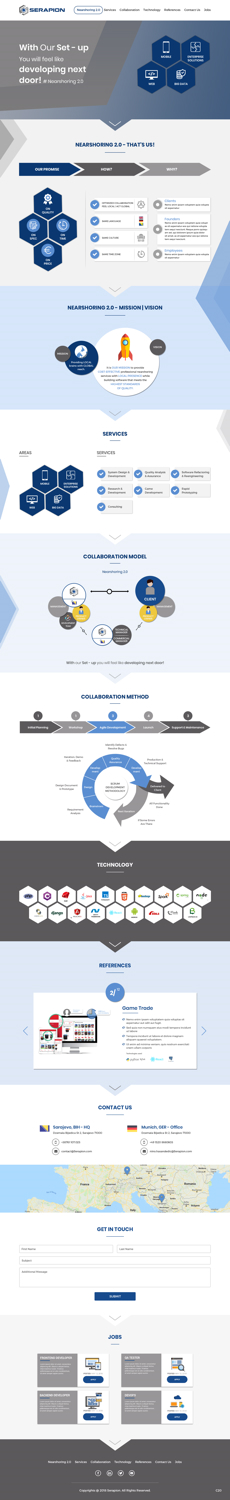 Diseño Web por pb para Serapion GmbH | Diseño: #19709056