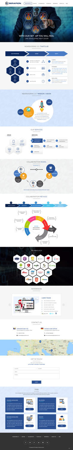 Diseño Web por pb para Serapion GmbH | Diseño: #19728295