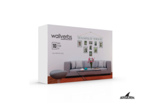 Packaging Design of Home Decor Retail Box Front | Diseño de Empaque por Shark1