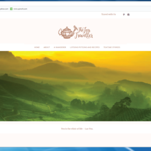 Logo Design by ackocar for The Tea Traveller | Design: #19699393