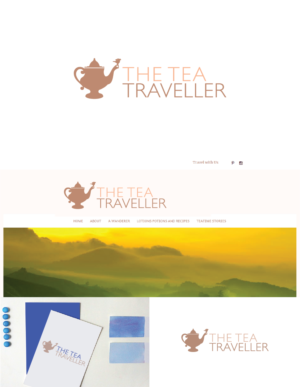 Logo Design by Wild Geek for The Tea Traveller | Design: #19694518
