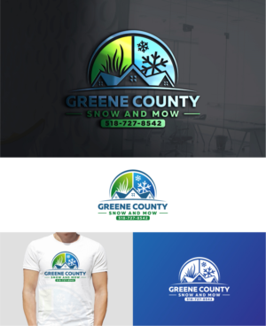 Greene County Snow and Mow 518-727-8542 | Logo-Design von Grazdavoda