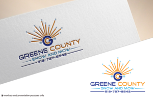 Greene County Snow and Mow 518-727-8542 | Logo-Design von Juli creation