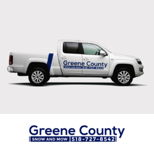 Greene County Snow and Mow 518-727-8542 | Logo Design by WooW Designs