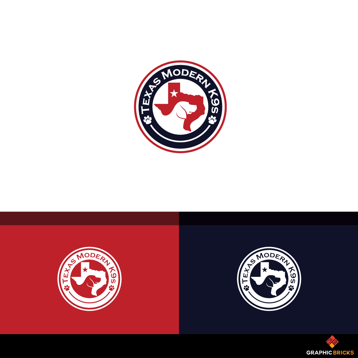 Logo Design by Graphic Bricks for Texas Modern K9s | Design #19693630