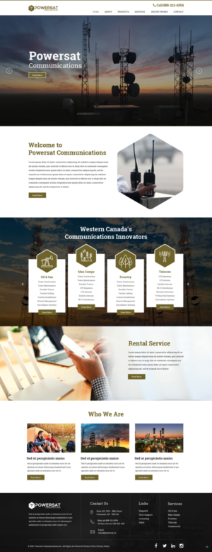 Web Design by pb for this project | Design: #19765550