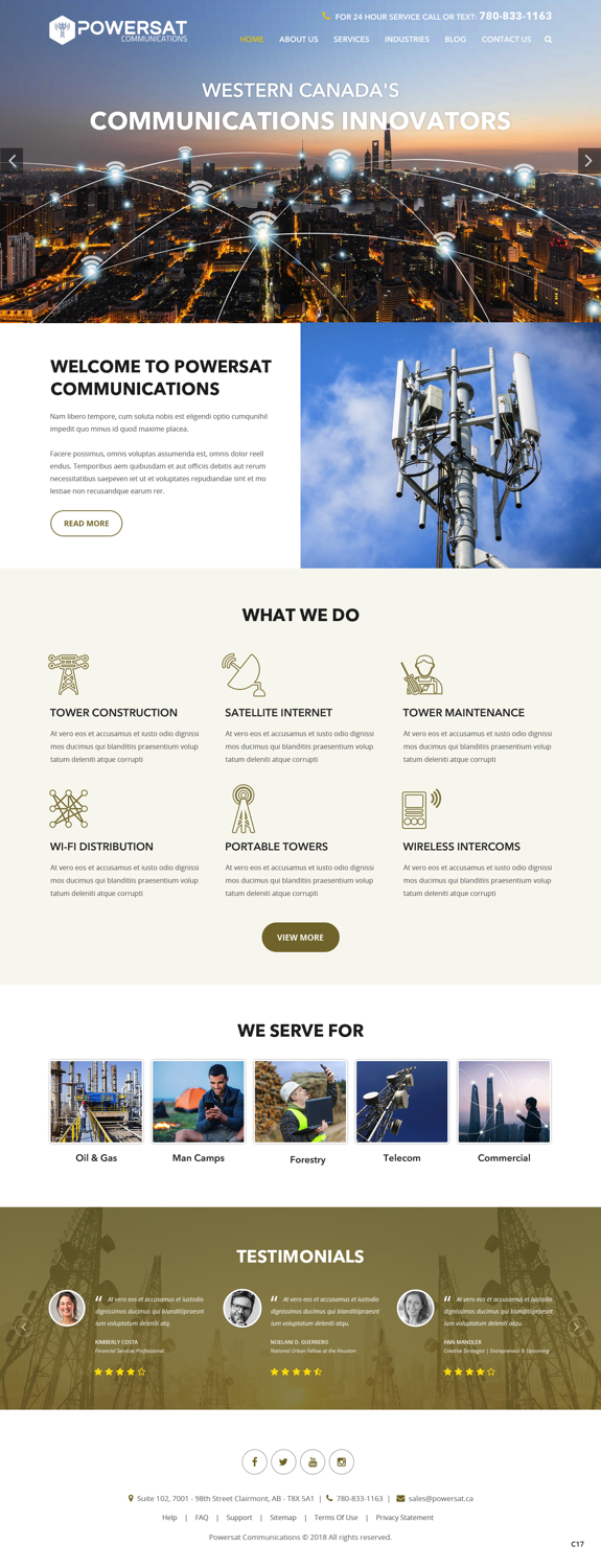 Web Design by pb for this project | Design #19765554