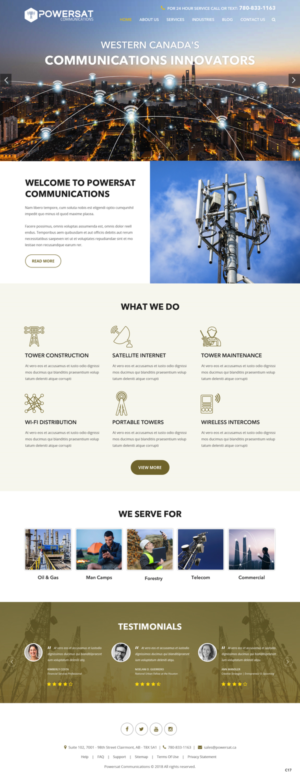 Web Design by pb for this project | Design: #19765554