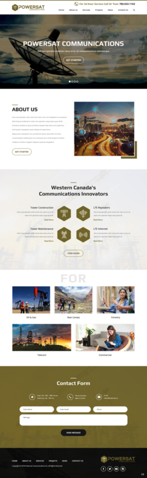 Web Design by pb for this project | Design: #19765555
