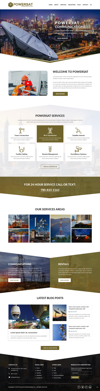 Web Design by pb for this project | Design #19765556