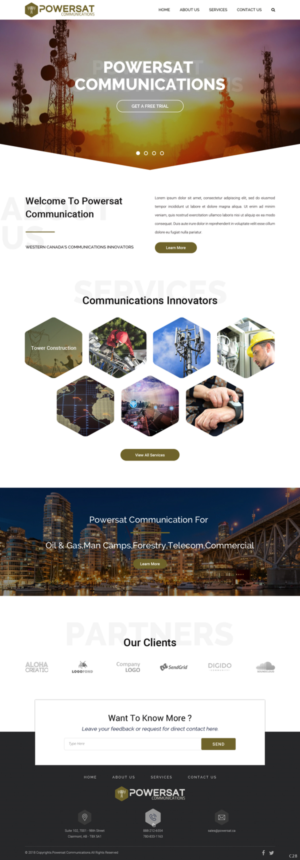 Web Design by pb for this project | Design: #19765561