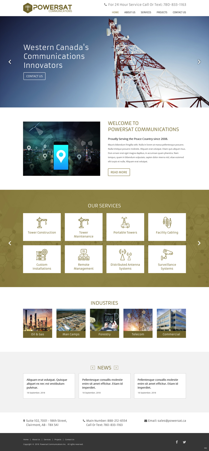 Web Design by pb for this project | Design #19765562