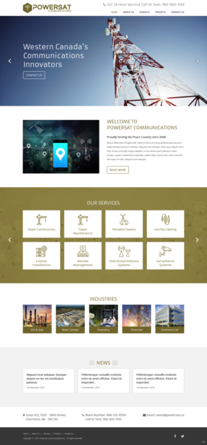 Web Design by pb for this project | Design: #19765562