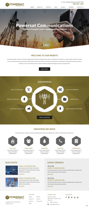 Web Design by pb for this project | Design: #19765563