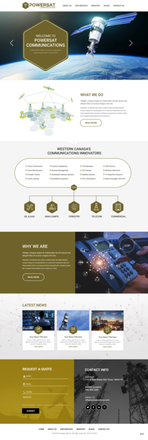 Web Design by pb for this project | Design: #19765565